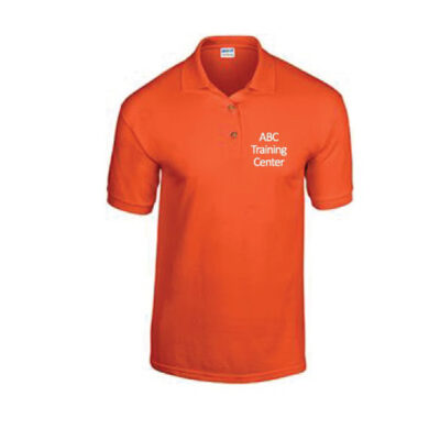 Orange Collar Shirt Shop at ABC Training Center
